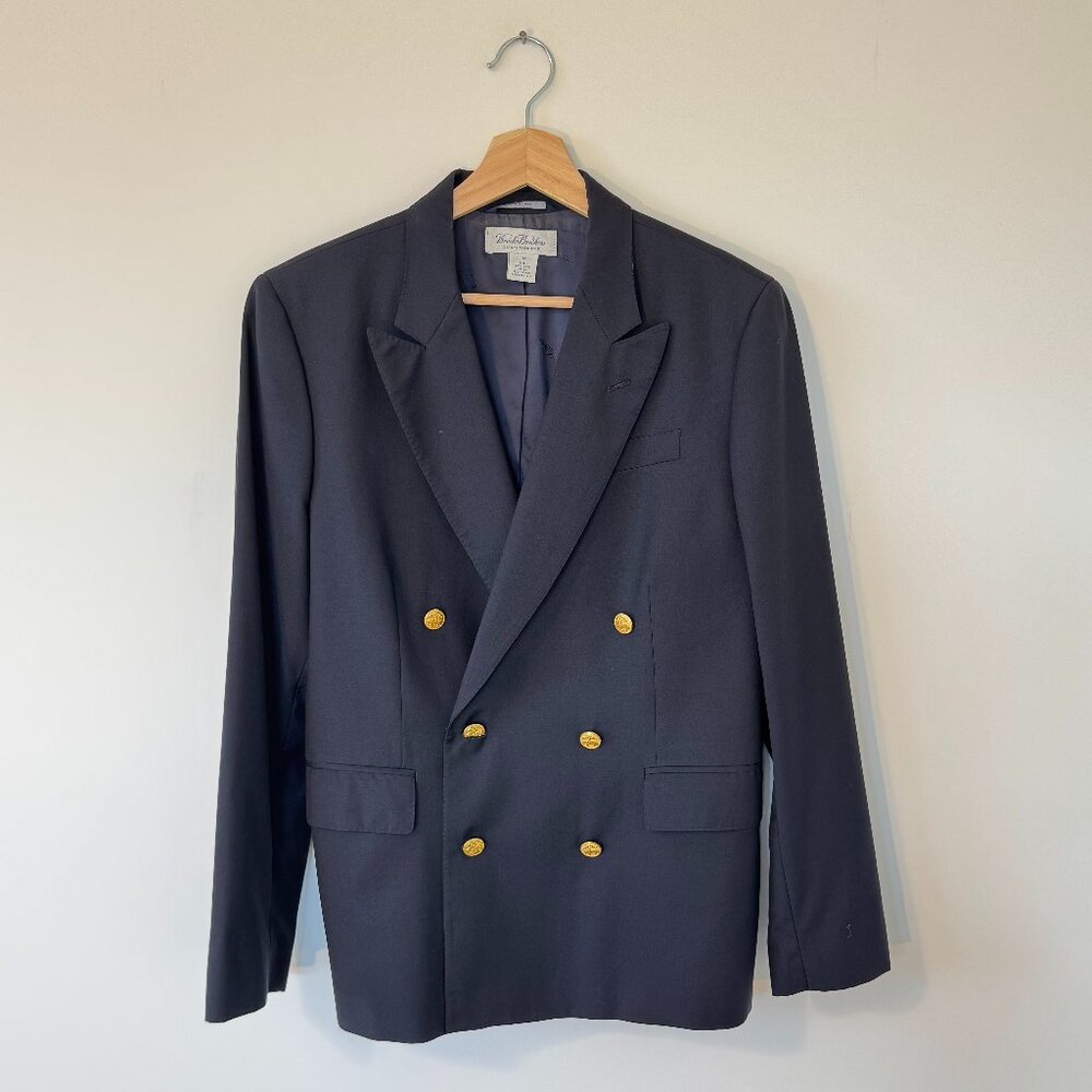 Brooks Brothers Ladies 14 Navy Jacket/Blazer